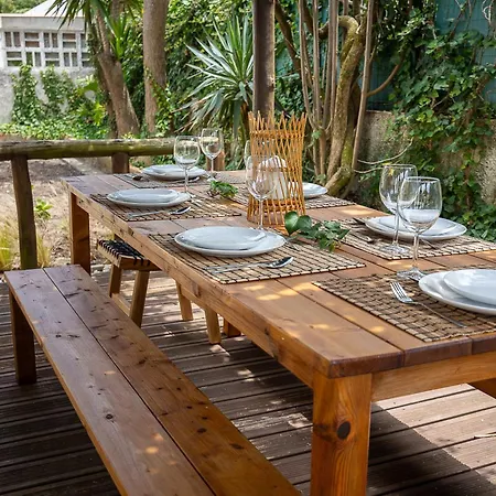 Casa Da Vigia - Santa Cruz - Casa Com Jardim A 4 Min Da Casa vacanze *