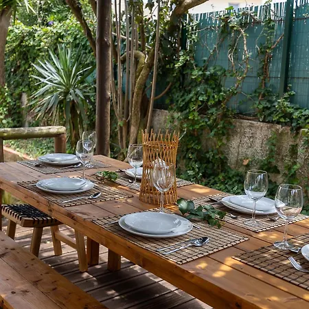 Casa Da Vigia-casa Com Jardim A 4 Min Da بيت للعطل أدوس كونهادوس