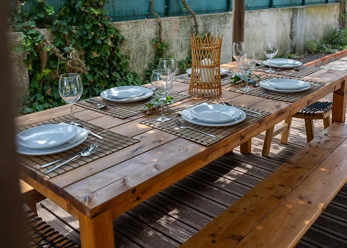 別荘 Casa Da Vigia-casa Com Jardim A 4 Min Da ア・ドス・クニャードス