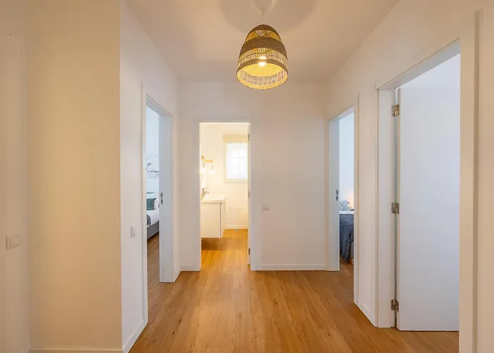 別荘 Casa Da Vigia-casa Com Jardim A 4 Min Da